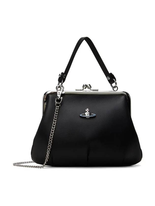 Granny Frame Purse Cross Bag Black - VIVIENNE WESTWOOD - BALAAN 1