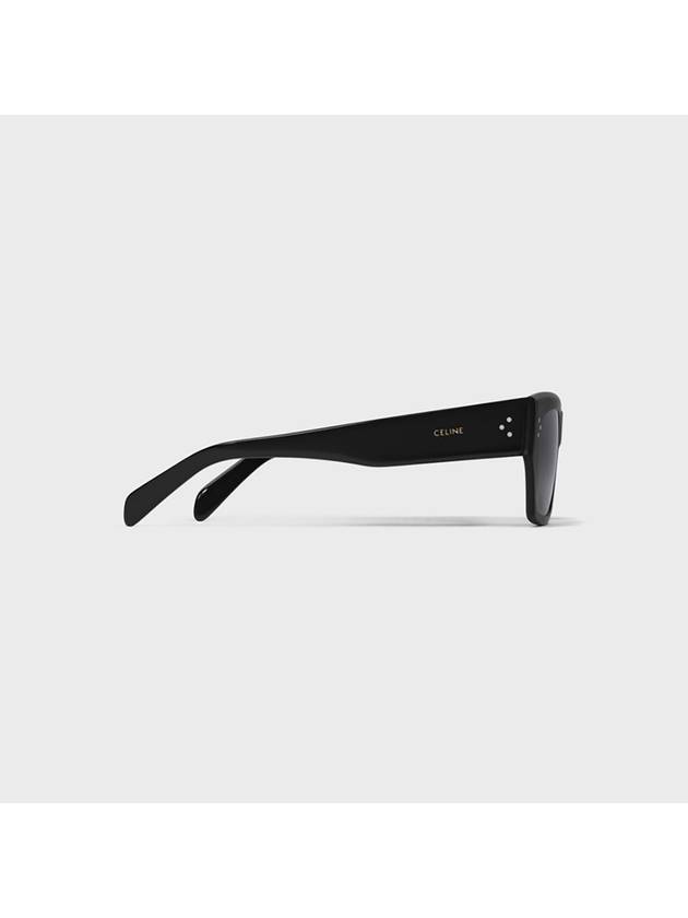 Eyewear Frame 55 Acetate Sunglasses Black - CELINE - BALAAN 4