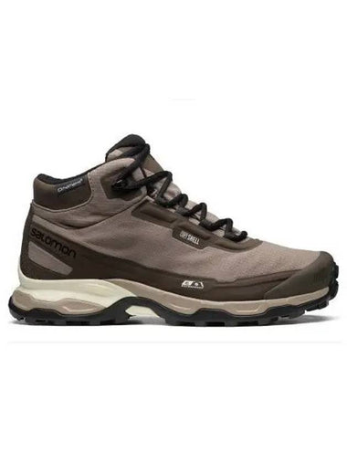 Shelter CSWP High Top Sneakers Falcon Vintage Khaki Vanilla Ice - SALOMON - BALAAN 1