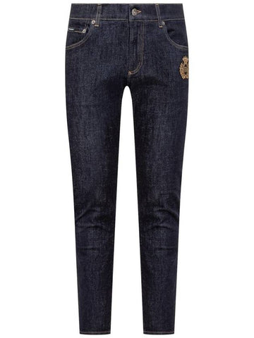 Dolce & Gabbana Jeans With Logo - DOLCE&GABBANA - BALAAN 1