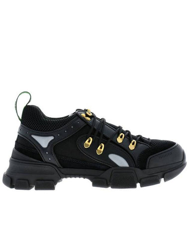 543149 Flashtrack Black Men’s Sneakers - GUCCI - BALAAN 1