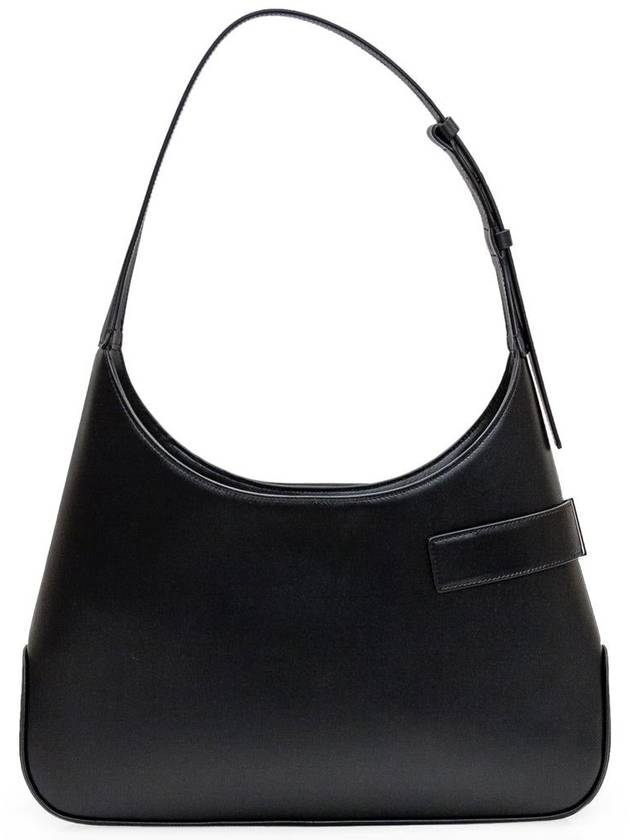 Salvatore Hobo Shoulder Bag Black - SALVATORE FERRAGAMO - BALAAN 4