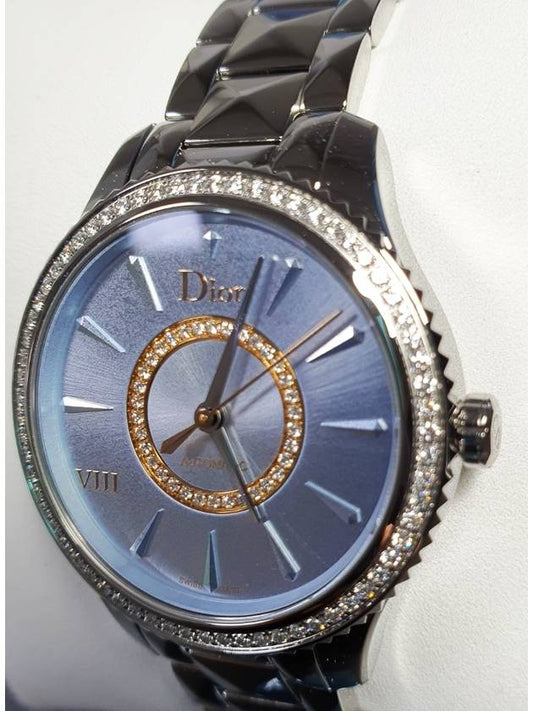 101 pieces 064 carat diamond set watch silver steel Montaine Collection women’s watch - DIOR - BALAAN 2