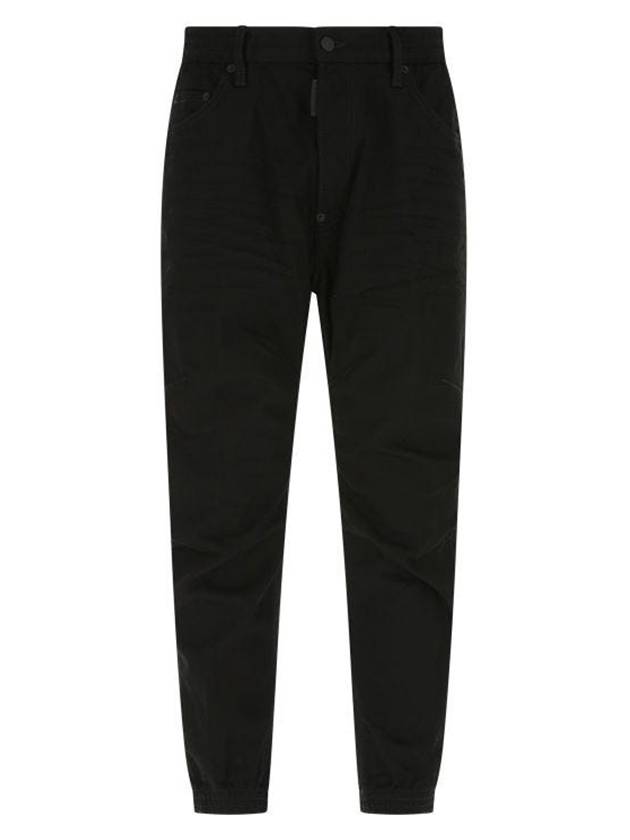 Stretch Denim Jeans Black - DSQUARED2 - BALAAN 1