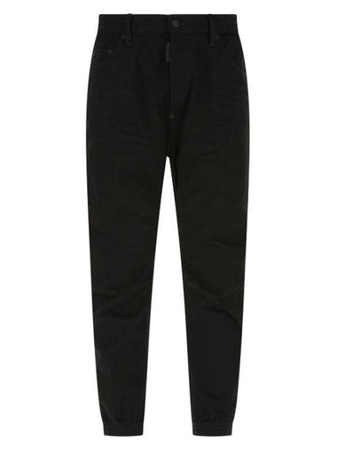 Stretch Denim Jeans Black - DSQUARED2 - BALAAN 1