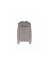 A COLD WALL Men s Gray Essential Logo Sweatshirt AC221MHD130I - A-COLD-WALL - BALAAN 6