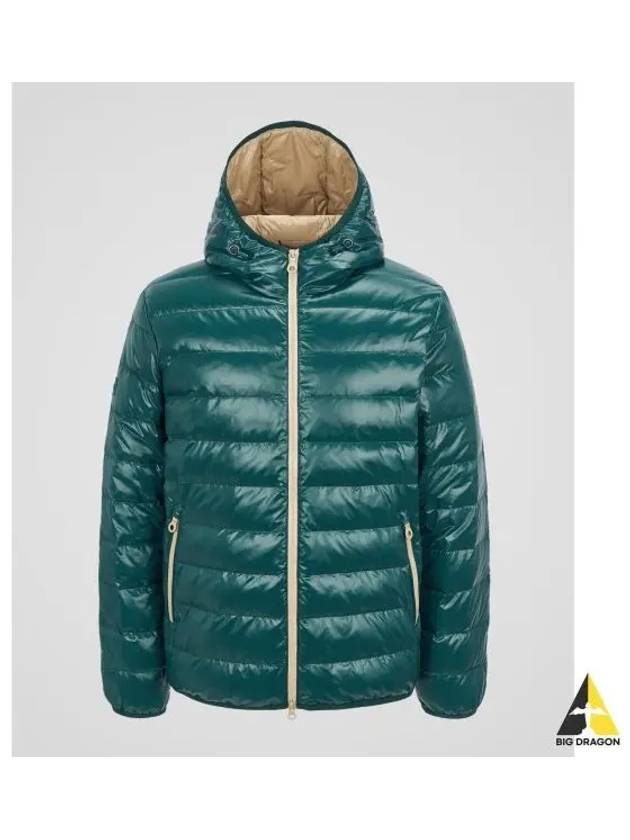 Aten M Dark Mint Men s Down Jacket - DUVETICA - BALAAN 1