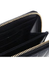 Lola Zipper Quilted Leather Half Wallet Black - BURBERRY - BALAAN 6