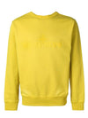 Men's Embossed Logo Reversible Sweatshirt Yellow - STONE ISLAND - BALAAN 1