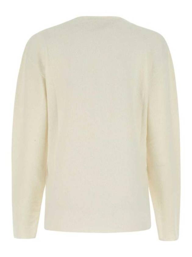 Women's Long Sleeve Knit Top White - JIL SANDER - BALAAN 3