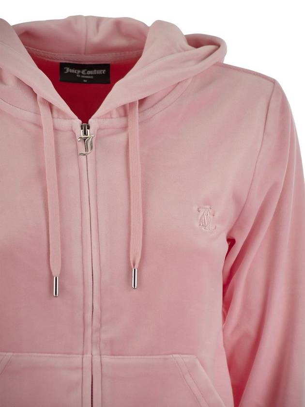 Velvet hoodie - JUICY COUTURE - BALAAN 4