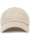 1978 WASHED BALL CAP PUTTY - POLYGRAM - BALAAN 4