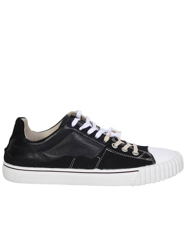 New Evolution Leather Low Top Sneakers Black - MAISON MARGIELA - BALAAN 2