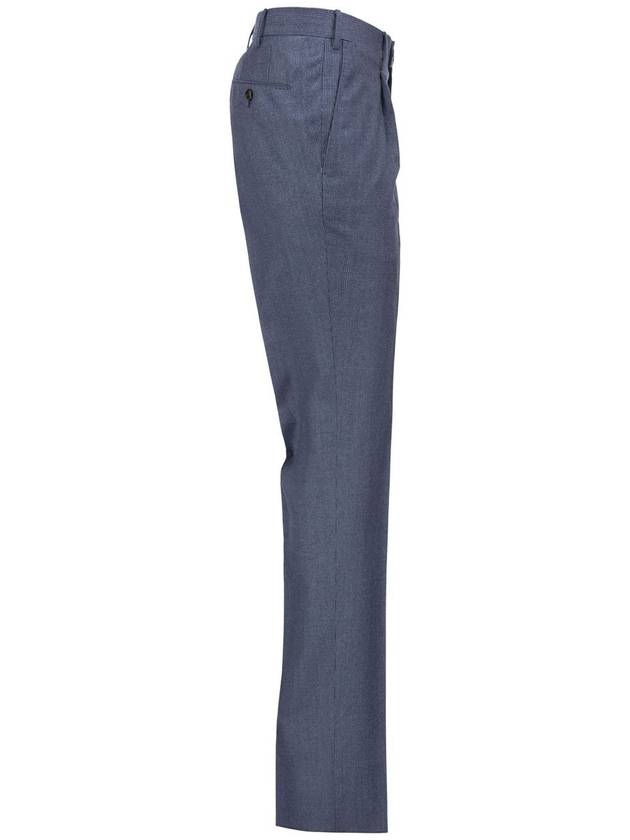 Super Slim Pied de poule Wool Trousers - PT TORINO - BALAAN 3