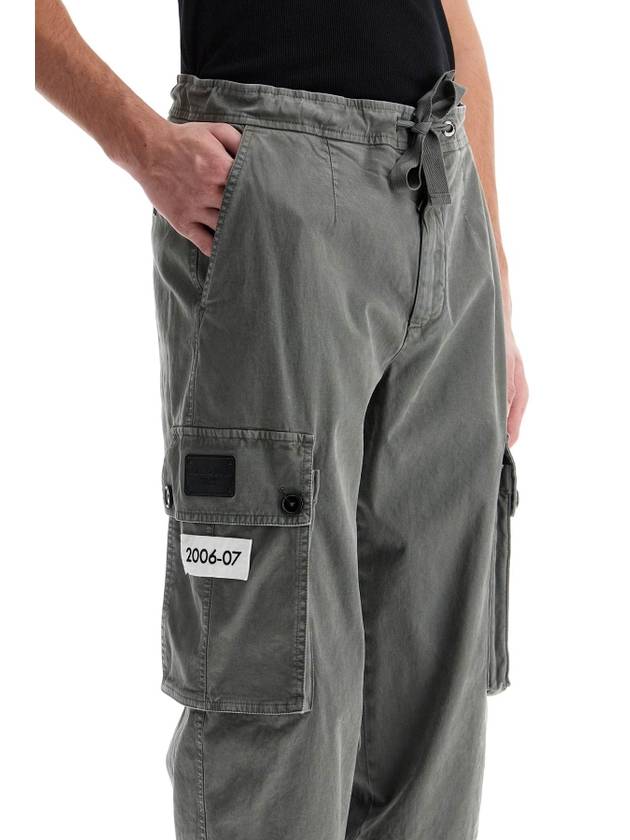 re-edition cotton cargo pants in - DOLCE&GABBANA - BALAAN 4