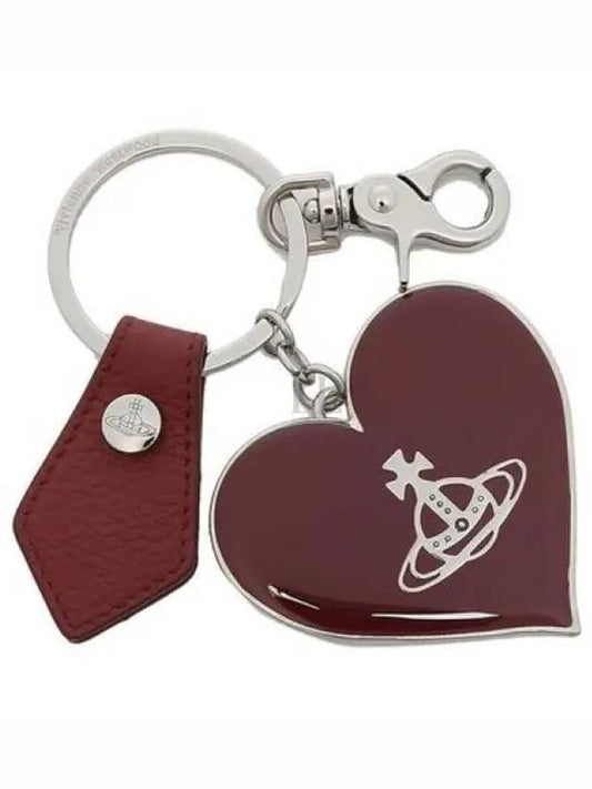 108109 RE Vegan Mirror Heart ORB 8203010XU OM0009 H404 Lee Keyring - VIVIENNE WESTWOOD - BALAAN 1