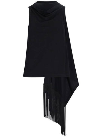 MM6 Maison Margiela Top Black - MAISON MARGIELA - BALAAN 1