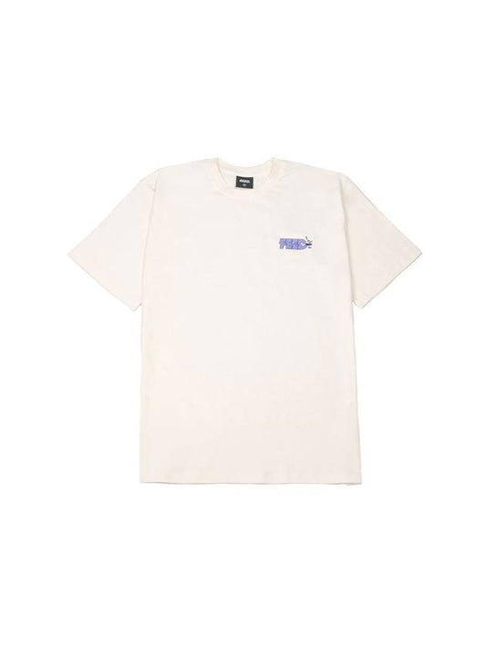 Bullet Logo Short Sleeve T-Shirt Cream - FOREEDCLUB - BALAAN 1