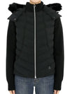 Valencia Hybrid Knit Shearling Padding Black - MOOSE KNUCKLES - BALAAN 3