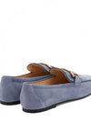 Women's Kate Suede Loafers Blue - TOD'S - BALAAN 4