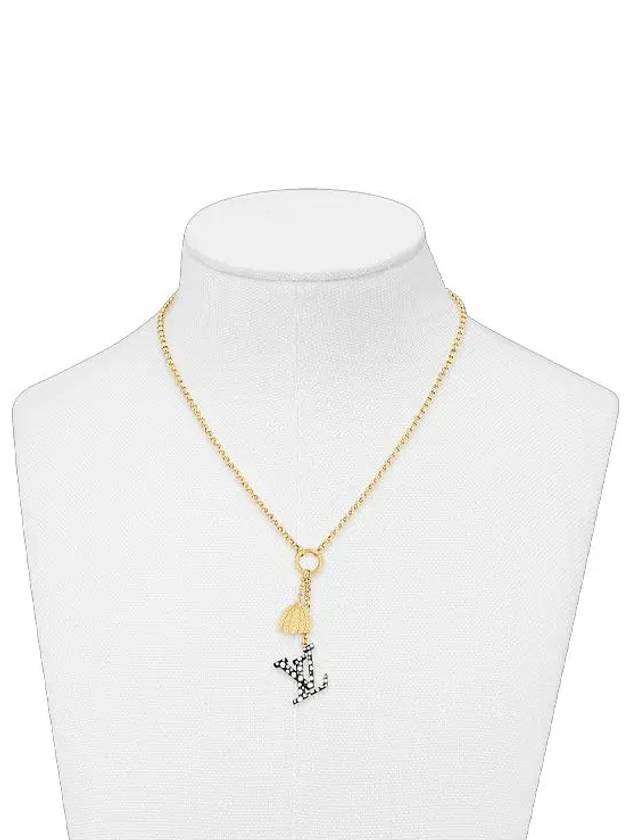 Iconic Infinity Dot Necklace Gold - LOUIS VUITTON - BALAAN 4