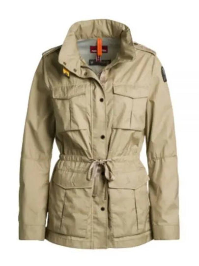 Women's Dulcie Snap Button Cuff Zip-Up Jacket Beige - PARAJUMPERS - BALAAN 2