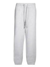 Logo Patch Fleece Jogger Track Pants Grey - MONCLER - BALAAN 2