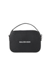 Everyday Logo Small Camera Cross Bag Black - BALENCIAGA - BALAAN.