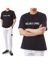 Core Logo Print Classic Short Sleeve T-Shirt Black - HELMUT LANG - BALAAN 2