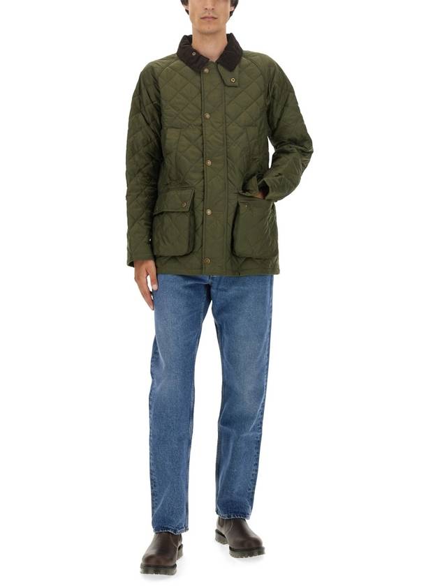 Ashby Quilted Jacket Olive - BARBOUR - BALAAN 3