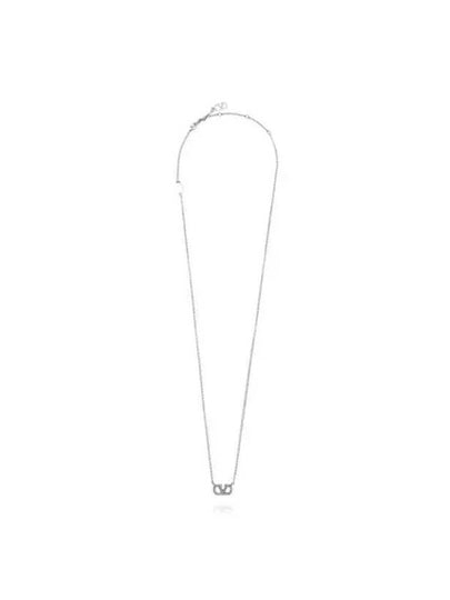 Valentino 4W2J0Q37 YCW 68S J0Q37 Garavani V logo crystal necklace - RED VALENTINO - BALAAN 2