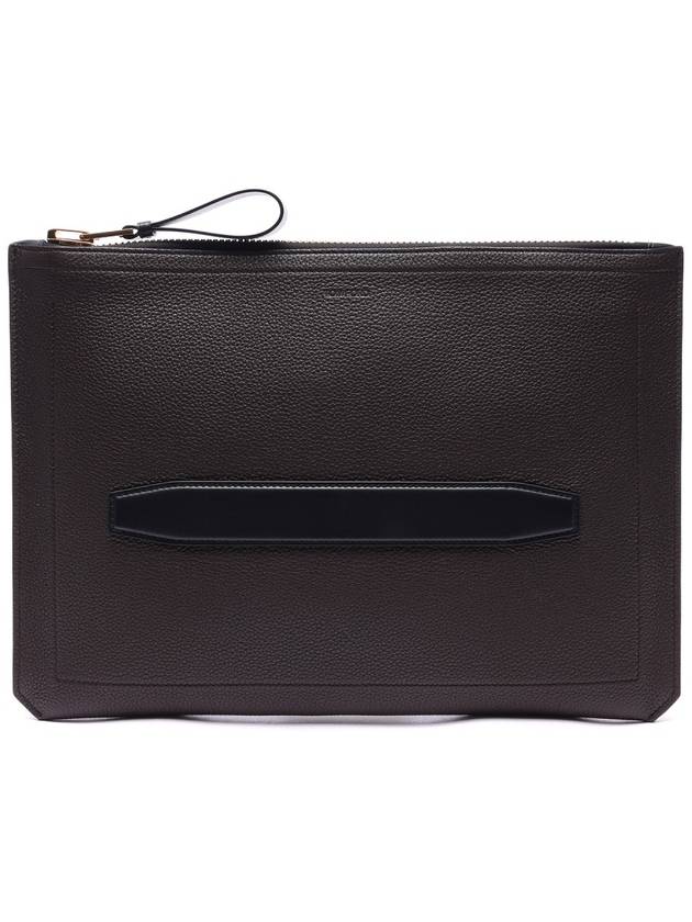 Clutch Bag Brown - TOM FORD - BALAAN.