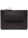 Buckley Portfolio Zipped Clutch Bag Brown - TOM FORD - BALAAN 3