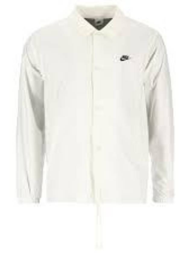 Club Coaches Jacket White - NIKE - BALAAN 2