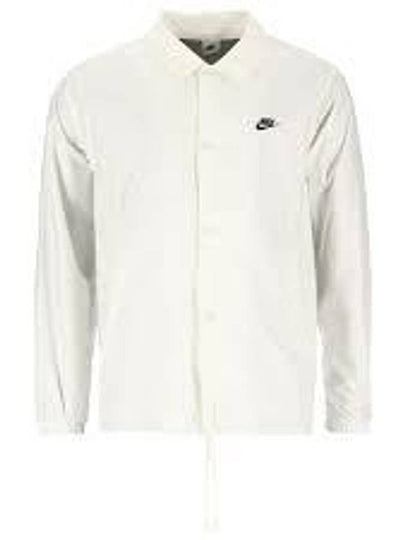 Club Coaches Jacket White - NIKE - BALAAN 2