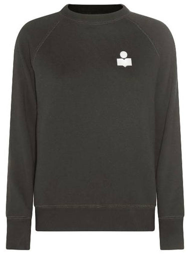 Milla Logo Grunneck Sweatshirt Faded Black - ISABEL MARANT - BALAAN 1