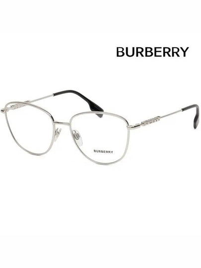 Eyewear Phantos Steel Eyeglasses Silver - BURBERRY - BALAAN 2