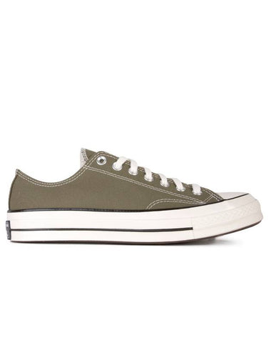 Chuck 70 Vintage Canvas Low-Top Sneakers Khaki - CONVERSE - BALAAN 1