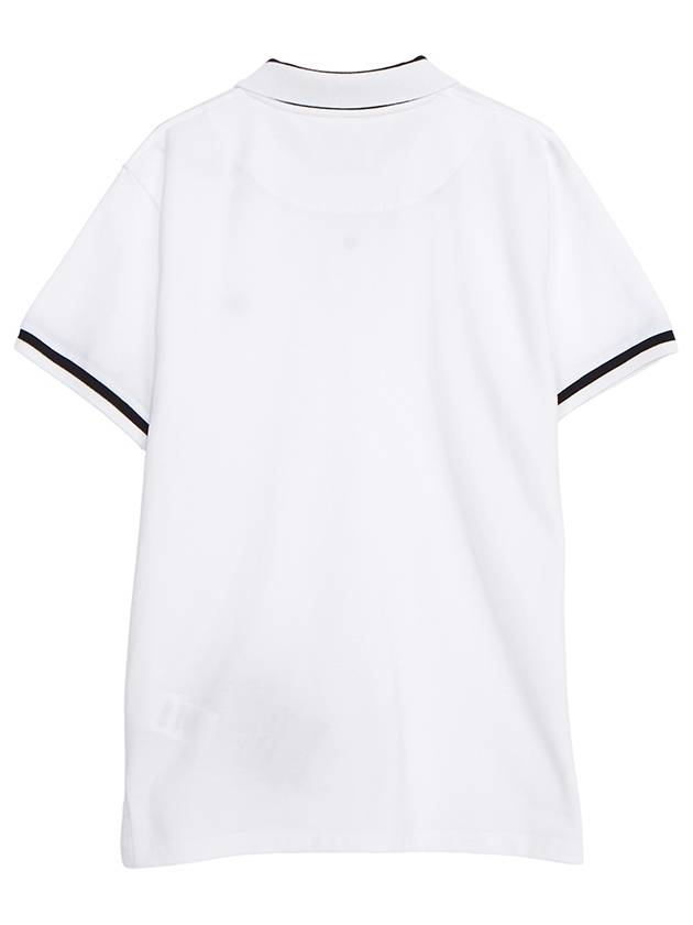 Classic ORB Logo Polo Shirt White - VIVIENNE WESTWOOD - BALAAN 3