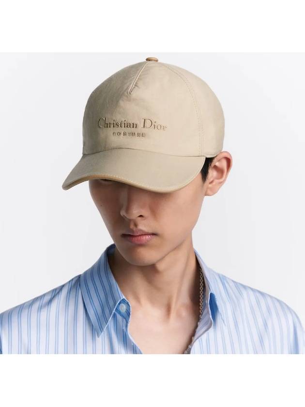 Men s Couture Ball Cap Hat Beige 243C904G6005 120 - DIOR - BALAAN 5