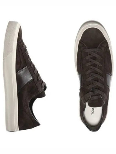 Crosta suede Cambridge sneakers - TOM FORD - BALAAN 1