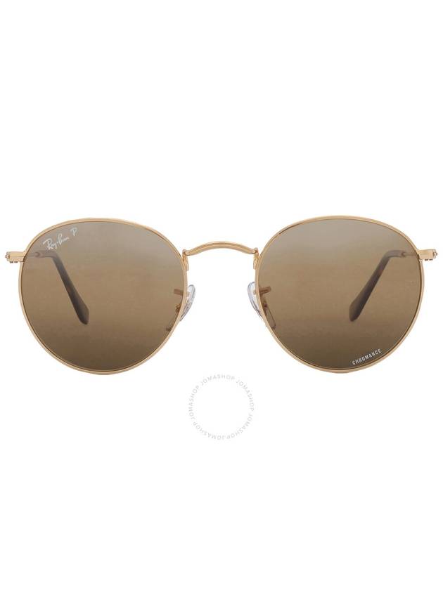 Chromance Round Frame Sunglasses RB3447001G5 - RAY-BAN - BALAAN 2