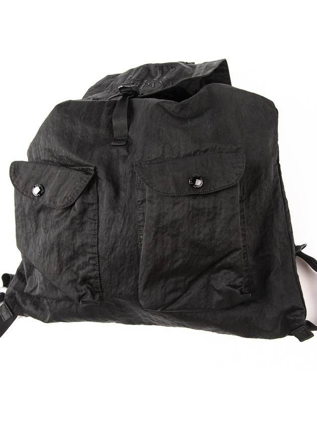 Nylon B Logo Backpack Black - CP COMPANY - BALAAN 7