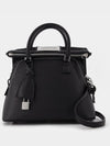 5AC Classique Micro Tote Bag Black - MAISON MARGIELA - BALAAN 3