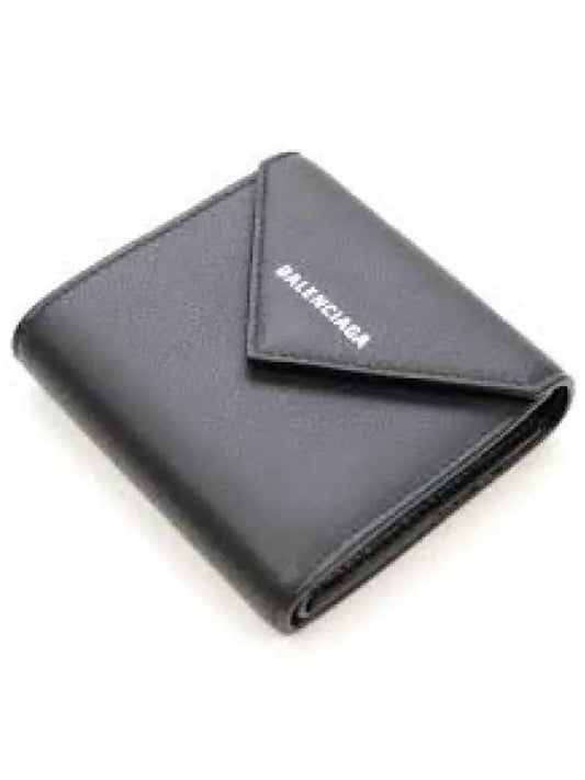 Papier bifold wallet black - BALENCIAGA - BALAAN 2