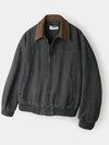 VTG washed blouson charcoal - INDUST - BALAAN 8