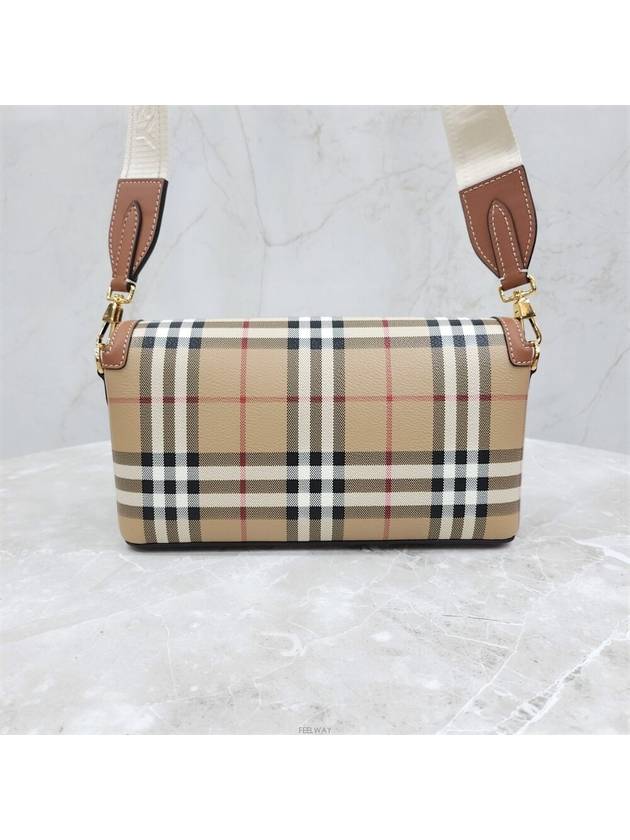 Lux You New Product Vintage Check Top Handle Note Cross Bag - BURBERRY - BALAAN 3