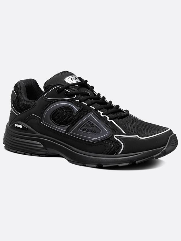 B30 Low Top Sneakers Black - DIOR - BALAAN 2