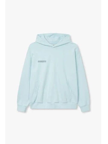 Unisex 365 Midweight Hoodie Ice Blue - PANGAIA - BALAAN 1