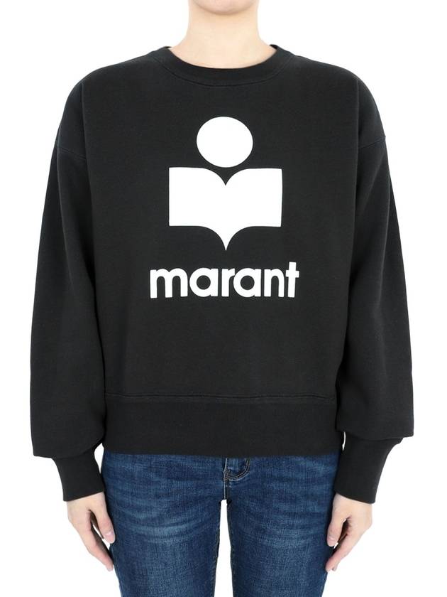 Women s Logo Mobily Sweatshirt Black SW0011FA B1M12E FKEC - ISABEL MARANT - BALAAN 1